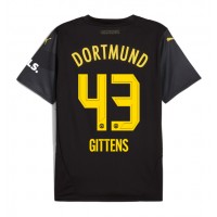 Borussia Dortmund Jamie Bynoe-Gittens #43 Replica Away Shirt 2024-25 Short Sleeve